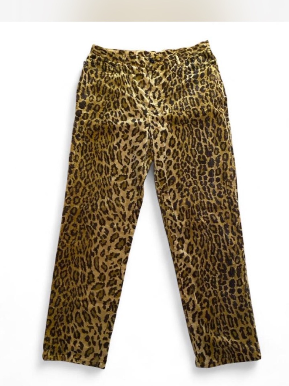 Vintage Lauren Ralph Lauren Leopard Velvety Pants